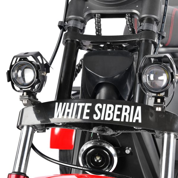 WHITE SIBERIA PRO TRIKE 3000W RED